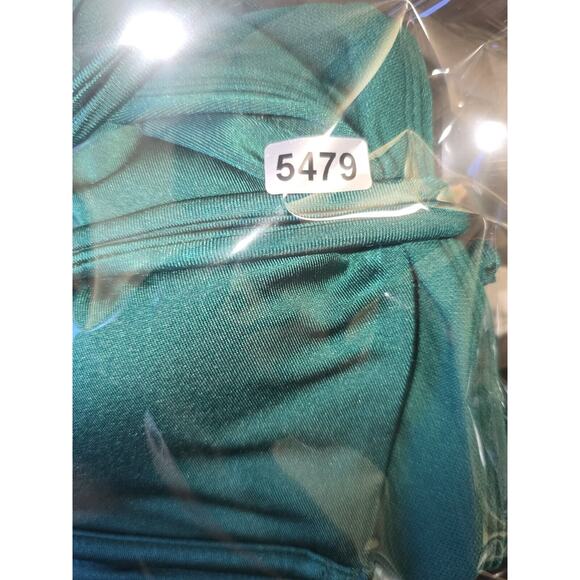 Shade & Shore Bikini Top Halter Padded Mid Tie Around Neck Green Size XL 16 5479 - Picture 5 of 5